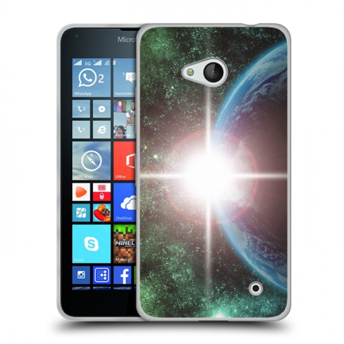 Дизайнерский пластиковый чехол для Microsoft Lumia 640 Вселенная