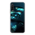 Дизайнерский пластиковый чехол для Huawei Y9s Акулы