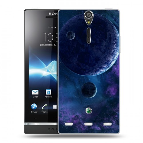 Дизайнерский пластиковый чехол для Sony Xperia S Вселенная