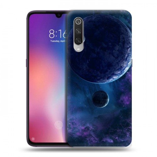 Дизайнерский силиконовый с усиленными углами чехол для Xiaomi Mi9 Вселенная