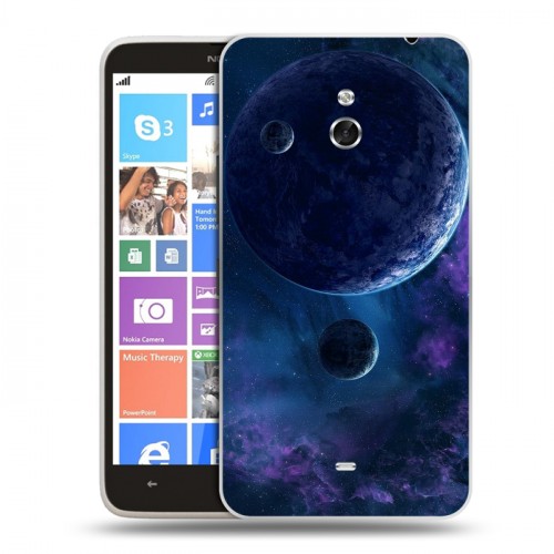 Дизайнерский пластиковый чехол для Nokia Lumia 1320 Вселенная