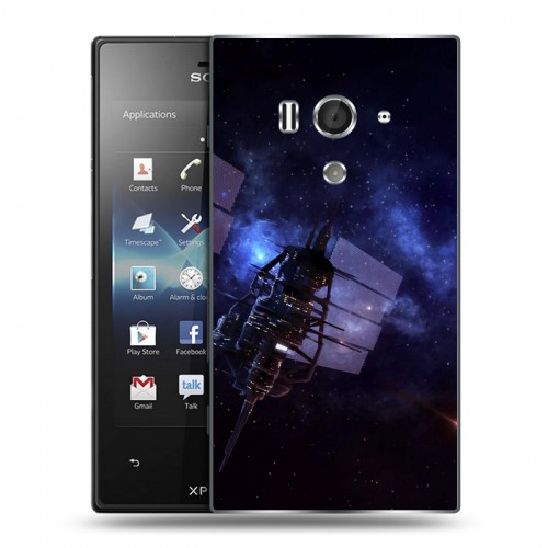 Дизайнерский пластиковый чехол для Sony Xperia acro S Вселенная