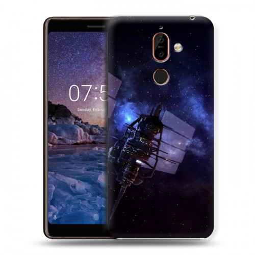 Дизайнерский пластиковый чехол для Nokia 7 Plus Вселенная