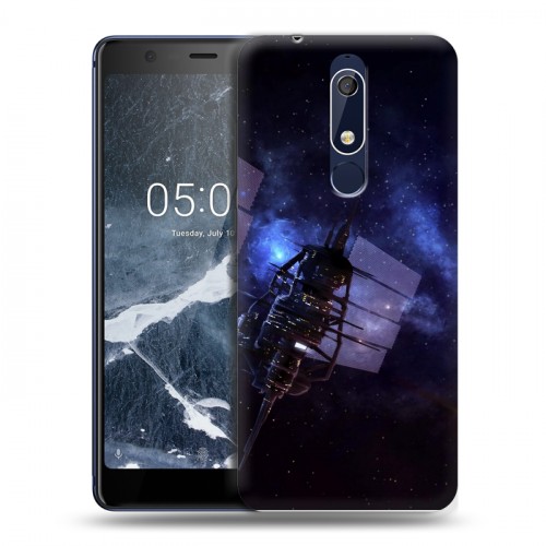 Дизайнерский пластиковый чехол для Nokia 5.1 Вселенная