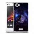 Дизайнерский пластиковый чехол для Sony Xperia L Вселенная