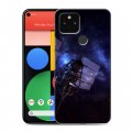 Дизайнерский пластиковый чехол для Google Pixel 5 Вселенная