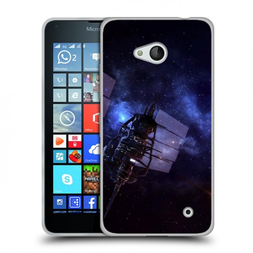 Дизайнерский пластиковый чехол для Microsoft Lumia 640 Вселенная