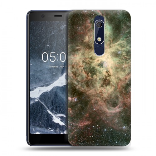 Дизайнерский пластиковый чехол для Nokia 5.1 Вселенная