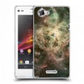 Дизайнерский пластиковый чехол для Sony Xperia L Вселенная