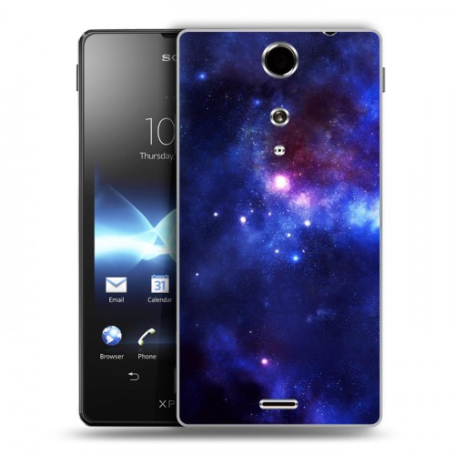 Дизайнерский пластиковый чехол для Sony Xperia TX Вселенная