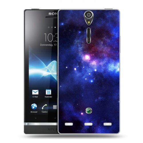 Дизайнерский пластиковый чехол для Sony Xperia S Вселенная