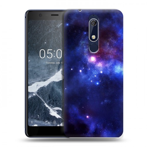 Дизайнерский пластиковый чехол для Nokia 5.1 Вселенная