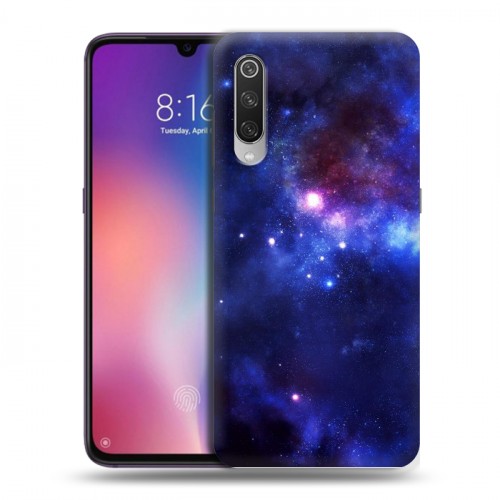 Дизайнерский силиконовый с усиленными углами чехол для Xiaomi Mi9 Вселенная