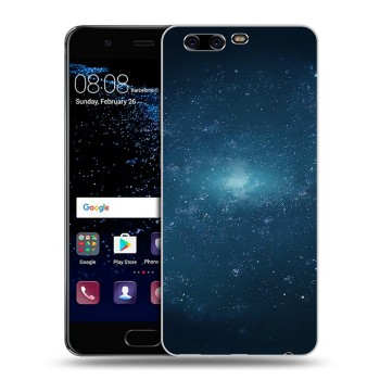 Дизайнерский силиконовый чехол для Huawei P10 Plus Вселенная (на заказ)