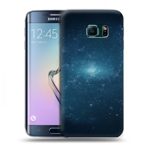 Дизайнерский пластиковый чехол для Samsung Galaxy S6 Edge Вселенная