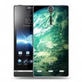 Дизайнерский пластиковый чехол для Sony Xperia S Вселенная