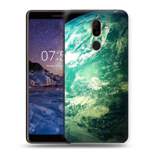 Дизайнерский пластиковый чехол для Nokia 7 Plus Вселенная