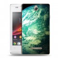 Дизайнерский пластиковый чехол для Sony Xperia E Вселенная