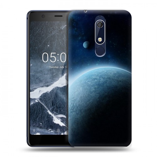 Дизайнерский пластиковый чехол для Nokia 5.1 Вселенная