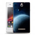 Дизайнерский пластиковый чехол для Sony Xperia E Вселенная