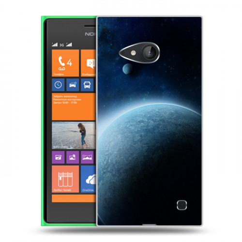 Дизайнерский пластиковый чехол для Nokia Lumia 730/735 Вселенная
