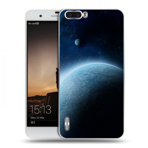 Дизайнерский силиконовый чехол для Huawei Honor 6 Plus Вселенная