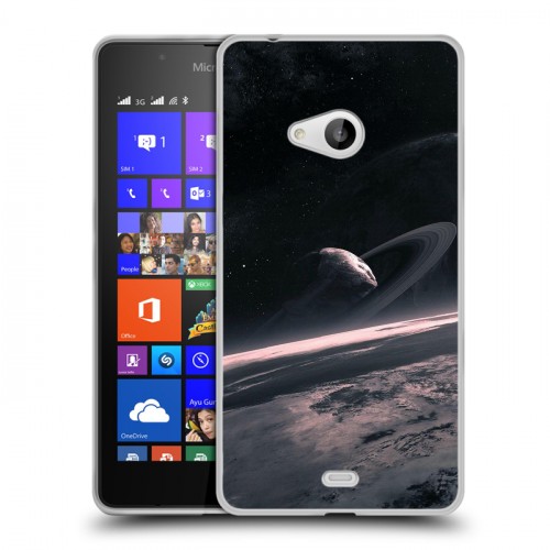 Дизайнерский пластиковый чехол для Microsoft Lumia 540 Вселенная