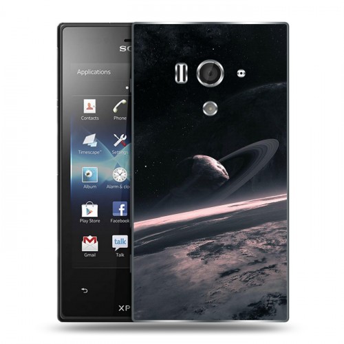 Дизайнерский пластиковый чехол для Sony Xperia acro S Вселенная