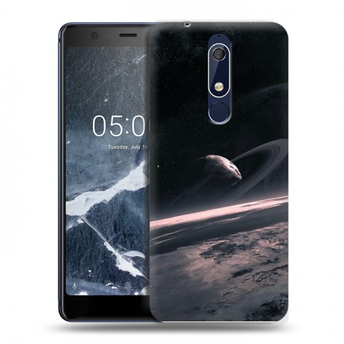 Дизайнерский пластиковый чехол для Nokia 5.1 Вселенная