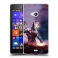 Дизайнерский пластиковый чехол для Microsoft Lumia 540 Вселенная