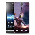 Дизайнерский пластиковый чехол для Sony Xperia S Вселенная