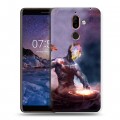 Дизайнерский пластиковый чехол для Nokia 7 Plus Вселенная