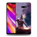 Дизайнерский пластиковый чехол для LG G8 ThinQ Вселенная