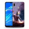 Дизайнерский пластиковый чехол для Huawei Y6 (2019) Вселенная