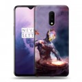 Дизайнерский пластиковый чехол для OnePlus 7 Вселенная