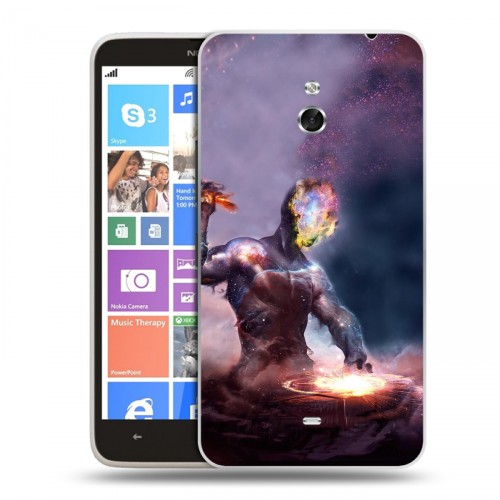 Дизайнерский пластиковый чехол для Nokia Lumia 1320 Вселенная