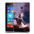 Дизайнерский пластиковый чехол для Microsoft Lumia 435 Вселенная