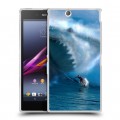 Дизайнерский пластиковый чехол для Sony Xperia Z Ultra  Акулы