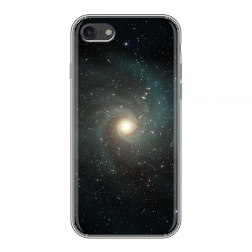 Дизайнерский силиконовый с усиленными углами чехол для Iphone 7 Вселенная