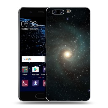 Дизайнерский силиконовый чехол для Huawei P10 Plus Вселенная (на заказ)