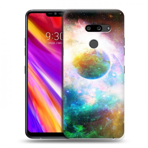 Дизайнерский пластиковый чехол для LG G8 ThinQ Вселенная