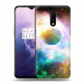 Дизайнерский пластиковый чехол для OnePlus 7 Вселенная