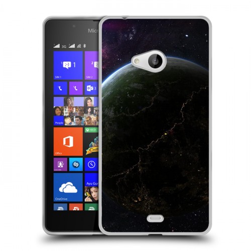 Дизайнерский пластиковый чехол для Microsoft Lumia 540 Вселенная