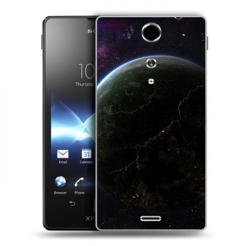 Дизайнерский пластиковый чехол для Sony Xperia TX Вселенная