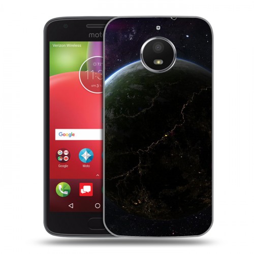 Дизайнерский пластиковый чехол для Motorola Moto E4 Plus Вселенная