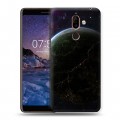 Дизайнерский пластиковый чехол для Nokia 7 Plus Вселенная