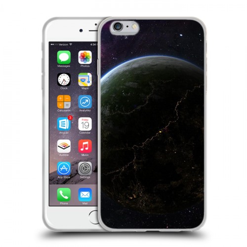 Дизайнерский силиконовый чехол для Iphone 6 Plus/6s Plus Вселенная