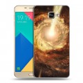 Дизайнерский силиконовый чехол для Samsung Galaxy A9 Галактика