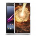 Дизайнерский пластиковый чехол для Sony Xperia Z Ultra  Галактика