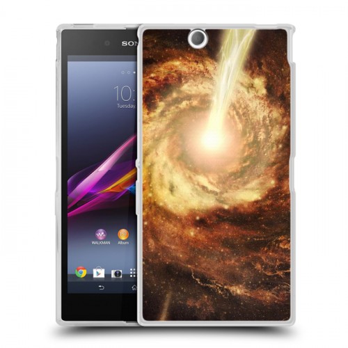 Дизайнерский пластиковый чехол для Sony Xperia Z Ultra  Галактика